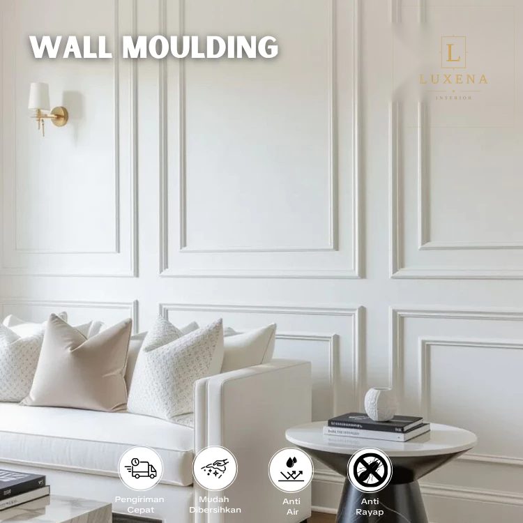 Wall Moulding PVC 3 cm