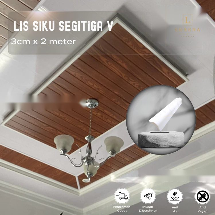 Lis Siku Segitiga V PVC