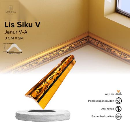 Lis Siku Segitiga V PVC V-A