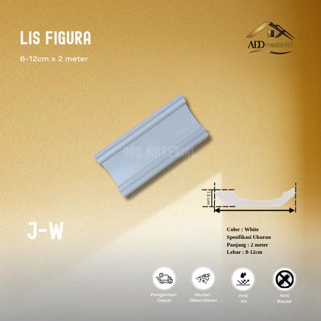 Lis Pigura PVC 8–12 cm W