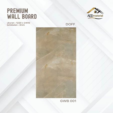 UV Wall Board Motif Marmer GWB-001