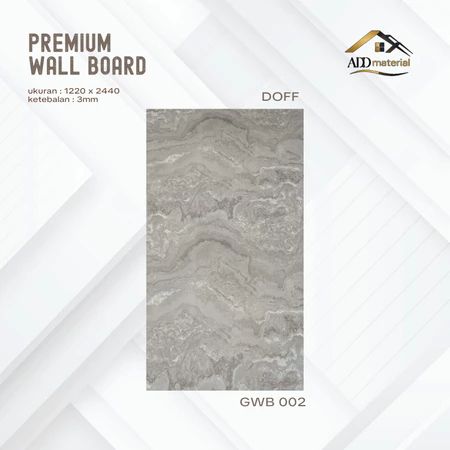 UV Wall Board Motif Marmer GWB-002