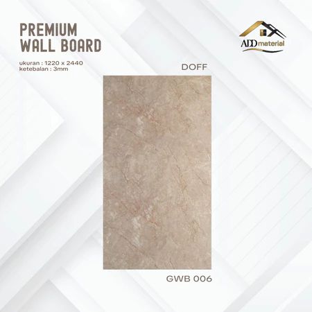 UV Wall Board Motif Marmer GWB-006