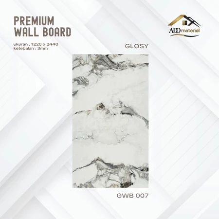UV Wall Board Motif Marmer GWB-007