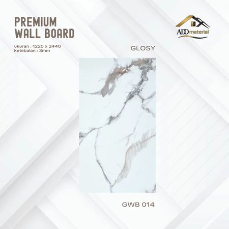 UV Wall Board Motif Marmer GWB-014