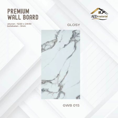 UV Wall Board Motif Marmer GWB-015