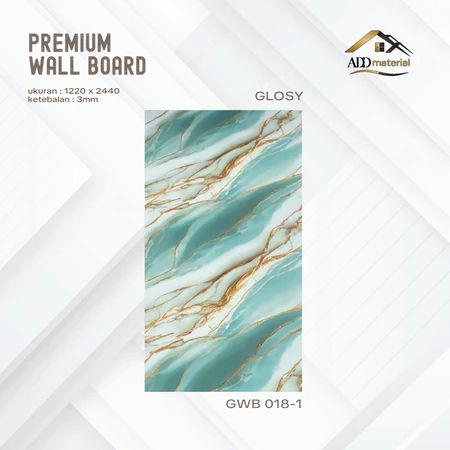 UV Wall Board Motif Marmer GWB-018-1