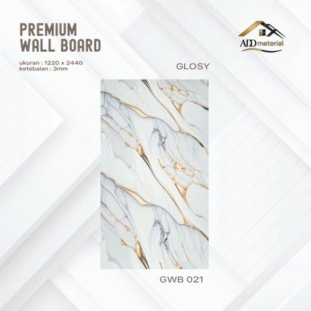 UV Wall Board Motif Marmer GWB-021