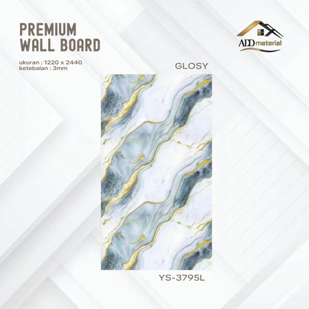 UV Wall Board Motif Marmer GWB YS-3795L