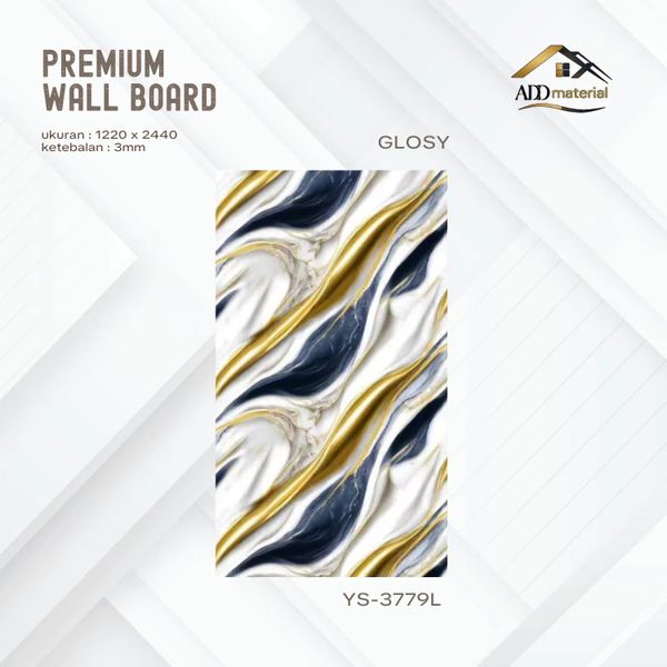 UV Wall Board Motif Marmer GWB YS-3779L