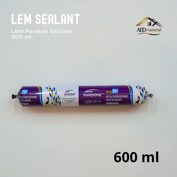 Lem Sealant Serbaguna Handsome Ungu 600 ML